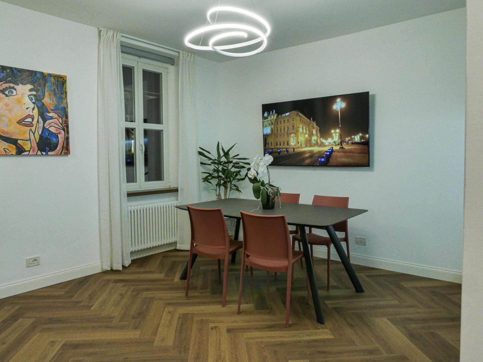 Casa Vacanze Trieste - Vista Piazza Unita Eksteriør bilde